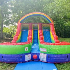 12ft Double Splash Water Slide