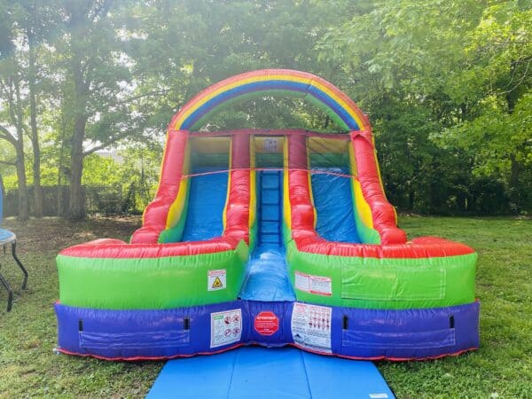 12ft Double Splash Water Slide